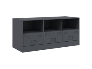 Meuble tv coloris gris 99 cm <strong></strong>  <strong></strong>