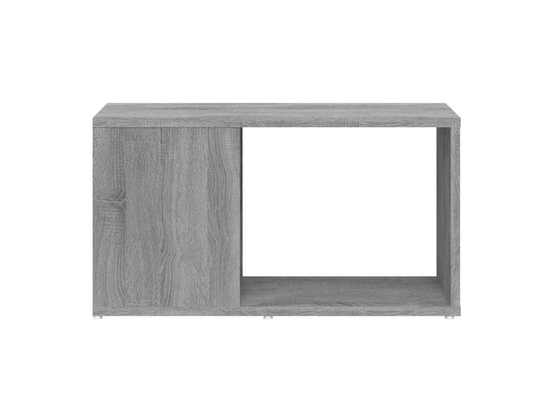  Meuble tv - banc tv - meuble de rangement sonoma gris 60x24x32 cm bois d'ingénierie  - Conforama E