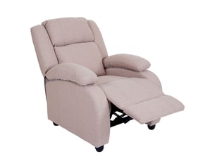 Fauteuil relax manuel Tissu beige