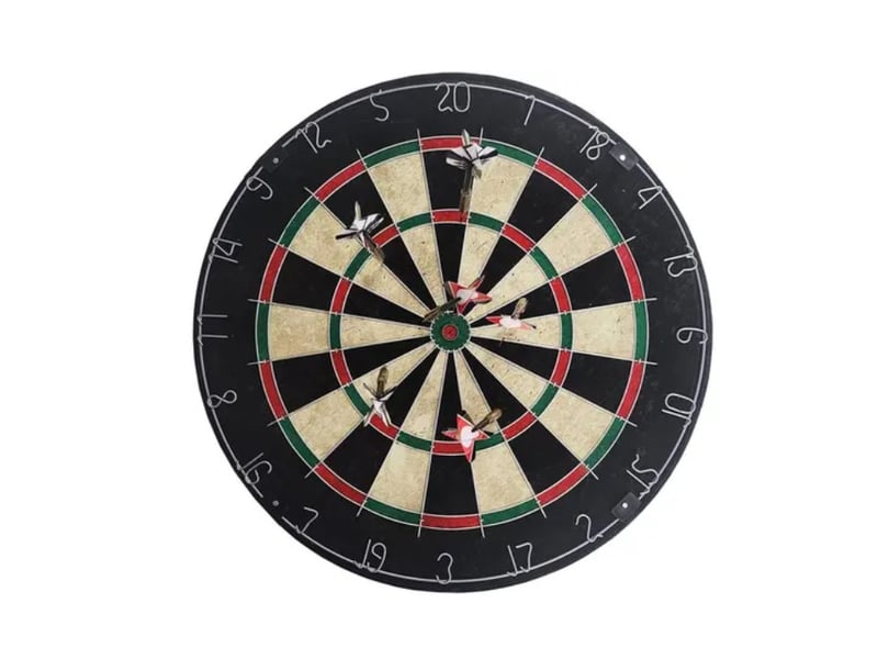 Cible avec flechettes pointe acier ACVI044 - Conforama A