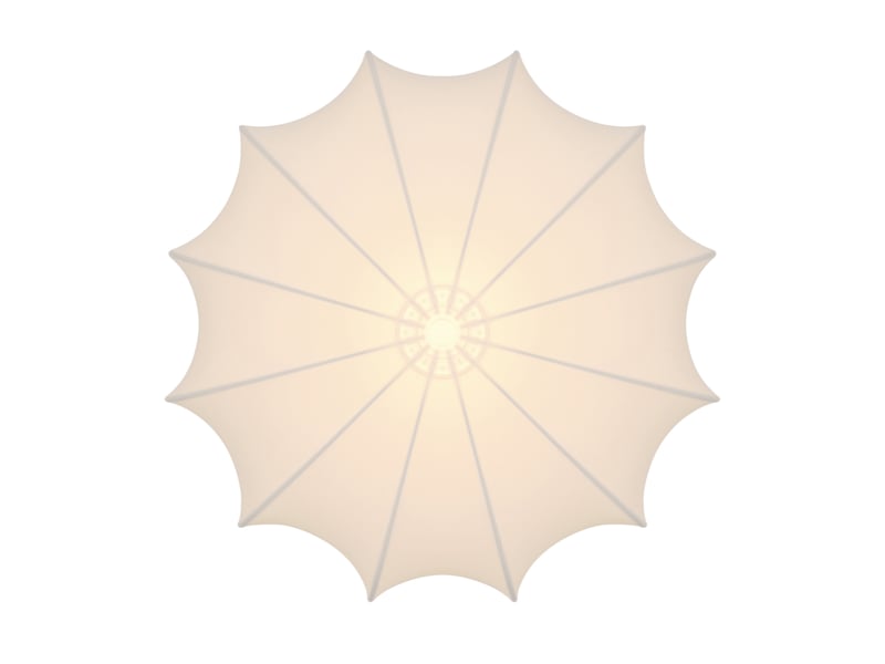  Plafonnier aeron 40 textile blanc , h. 22,5 - ip20 - e27 nordlux intérieur 2512686001 - Conforama C