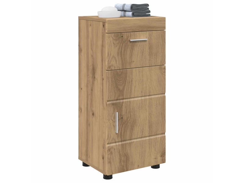  Ensemble d'armoire de salle de bain tulum chêne artisanal cf62976  - Conforama C