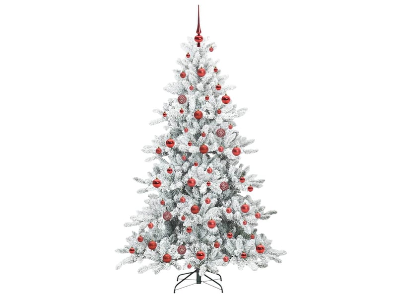  Sapin de noël, arbre de noël artificiel à branches articulées blanc 180 cm shl4611  - Conforama D