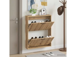 Meuble à chaussures 3 paire(s)  <strong></strong>  <strong></strong> coloris bois clair