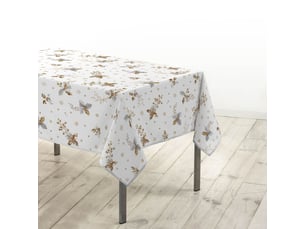 Nappe imprimé guido 150x240cm blanc