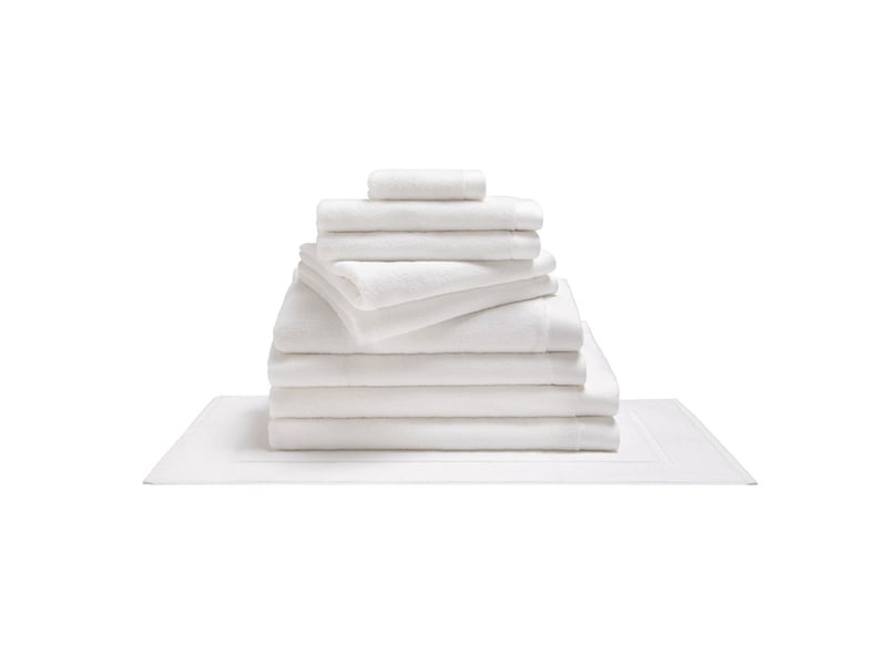  Pack complet 10 pièces softy salle de bain 100 % coton zero twist – 600 gm²  - Conforama C