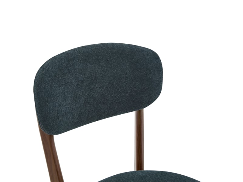  Chaises en lin – duo cosy avec coussin, style médiéval moderne, idéal cuisine et salle à manger  - Conforama E