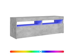 Meuble tv coloris gris 120 cm <strong></strong> <strong></strong>