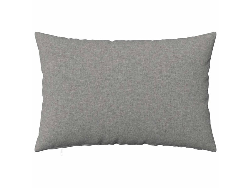  Lot de 6 housses de coussin heerlen gris nuage 50 x 80 cm tissu cf49653  - Conforama A