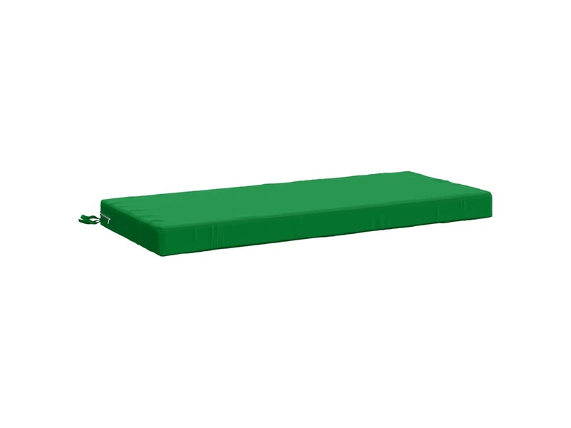  Lot de 2 coussins de banc, coussins d'assise soest 100 % polyester vert cf57536  - Conforama D