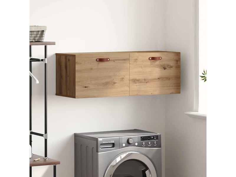 Armoire murale salon, meuble de rangement 100 x 36,5 x 35 cm bois d'ingénierie shl4968  - Conforama B