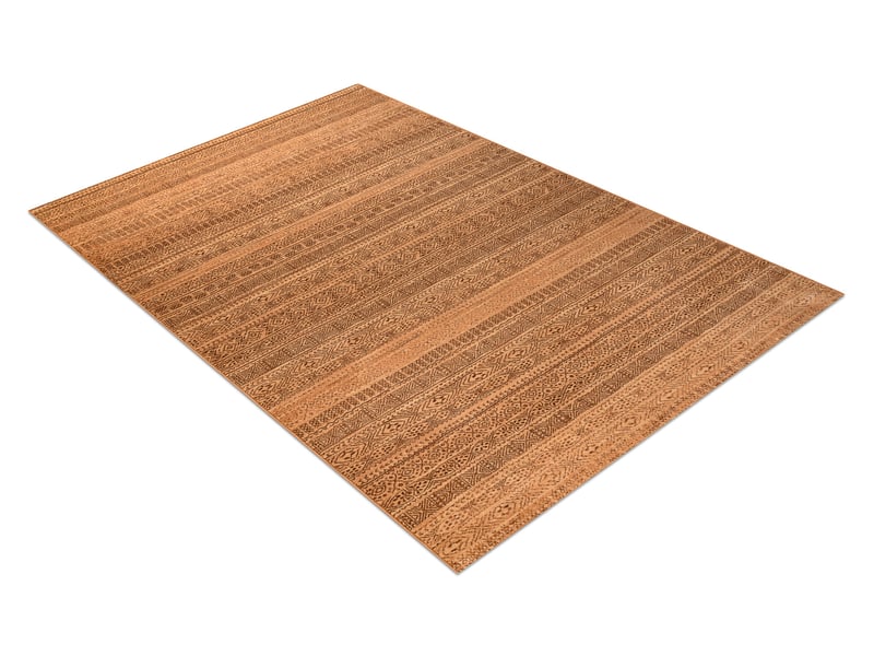 Tapis en laine kashqai 4340 100 oriental, ethnique, couleur saumon brunes 160x240 cm - Conforama C