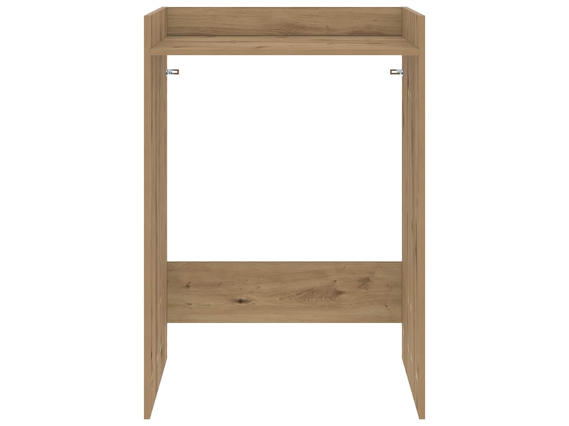  Armoire pour machine à laver chêne artisanal 67,5x62x97 cm  - Conforama E