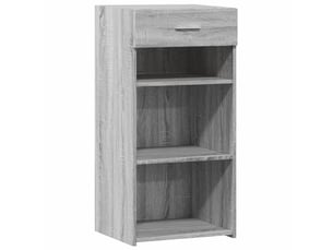 Buffet - bahut - meuble de rangement sonoma gris 45x42,5x93 cm bois d'ingénierie