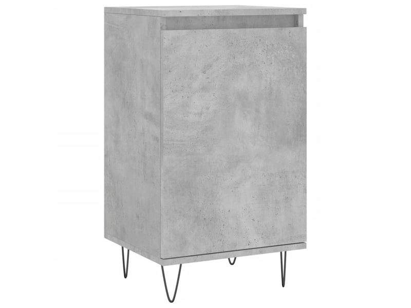 Buffets 2 pcs - bahut - meuble de rangement gris béton 40x35x70 cm bois d'ingénierie  - Conforama E