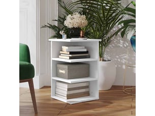 Buffet - armoire latérale blanc 35x35x55 cm aggloméré