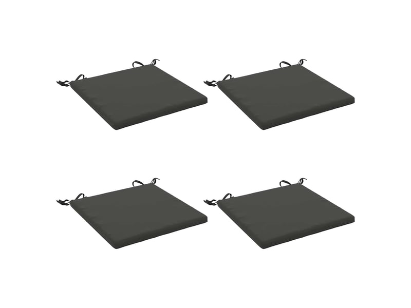  Lot de 4 coussins de siège, coussins d'assise soest 100 % polyester cf60252  - Conforama A