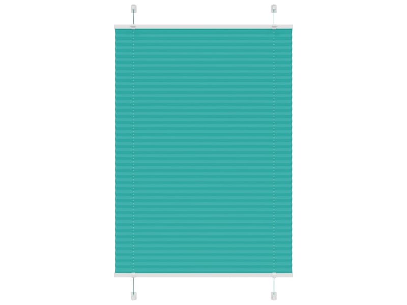  Store plissé, store de fenêtre vert pétrole 90x100 cm largeur du tissu 89,4 cm cf47109  - Conforama B