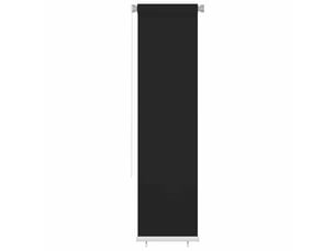 Store enrouleur, store roulant d'extérieur 65 (l) x 230 (h) cm hdpe noir cf47414