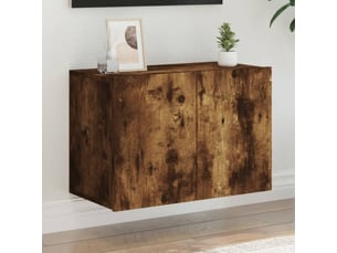 Meuble tv coloris marron 60 cm   