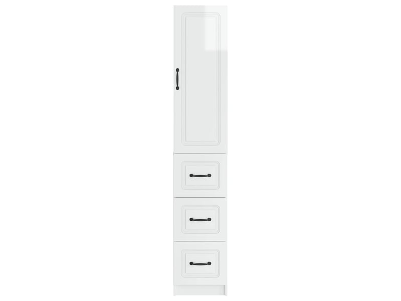  Ensemble de meubles 2 pcs, rangement de salon 33 x 34,5 x 87 cm bois d'ingénierie shl3174  - Conforama E