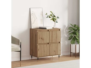 Buffet - bahut - meuble de rangement chêne artisanal 60 x 35 x 70 cm