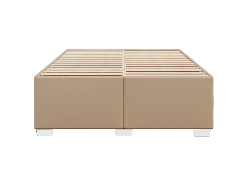  Lit double- lit adulte -  cadre de lit sans matelas cappuccino 160x200 cm similicuir  - Conforama C