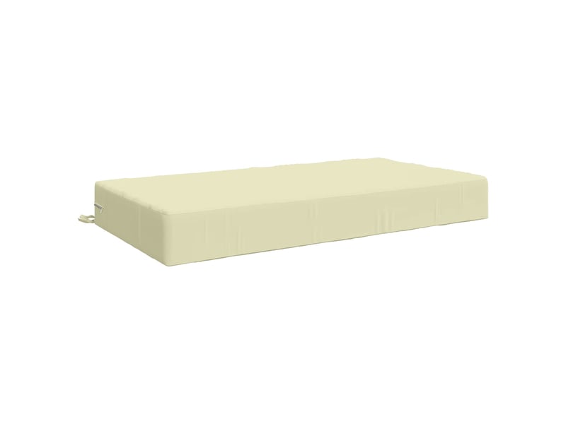 Coussin d'assise, coussin pour chaisecanapé soest 100 % polyester crème 120 x 60 x 15 cm cf51420  - Conforama A