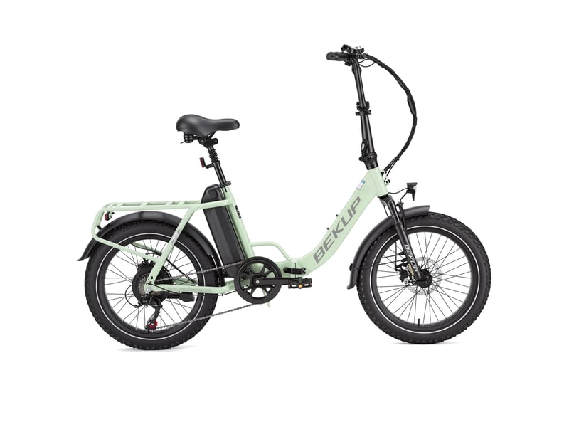  Bekup s3 vélo électrique pliable, pneus 20, batterie 48v 15ah, vert  - Conforama B