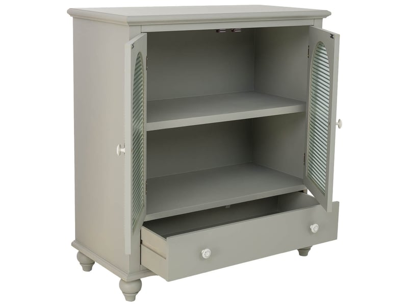  Console d'entrée en bois vert 80x38x88 cm h  - Conforama E