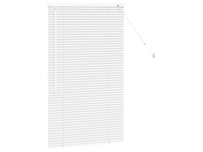  Store vénitien, store de fenêtre blanc 130 x 70 cm 25 mm aluminium cf47716  - Conforama E
