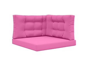 Coussin de canapé d'extérieur, coussin de chaise polyester rose 80 x 80 cm cf54143