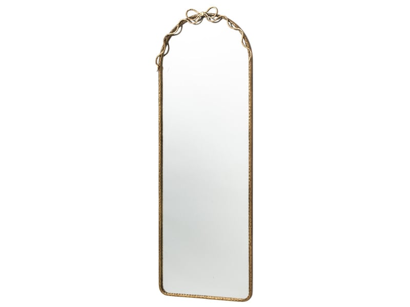  Miroir mural nœud en métal éloi 161cm doré  - Conforama A