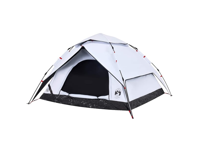  Tente de camping, tente à dôme 5 personnes libération rapide shl51681  - Conforama D