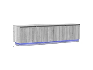 Meuble tv coloris gris 180 cm <strong></strong>  <strong></strong>
