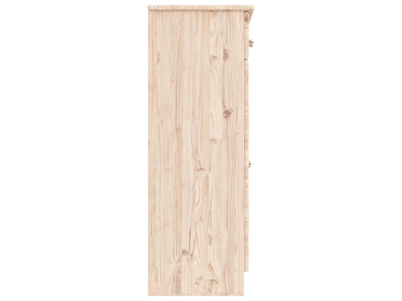 Meuble à chaussure | armoire à chaussures alta 77x35x96 cm bois massif de pin  - Conforama E