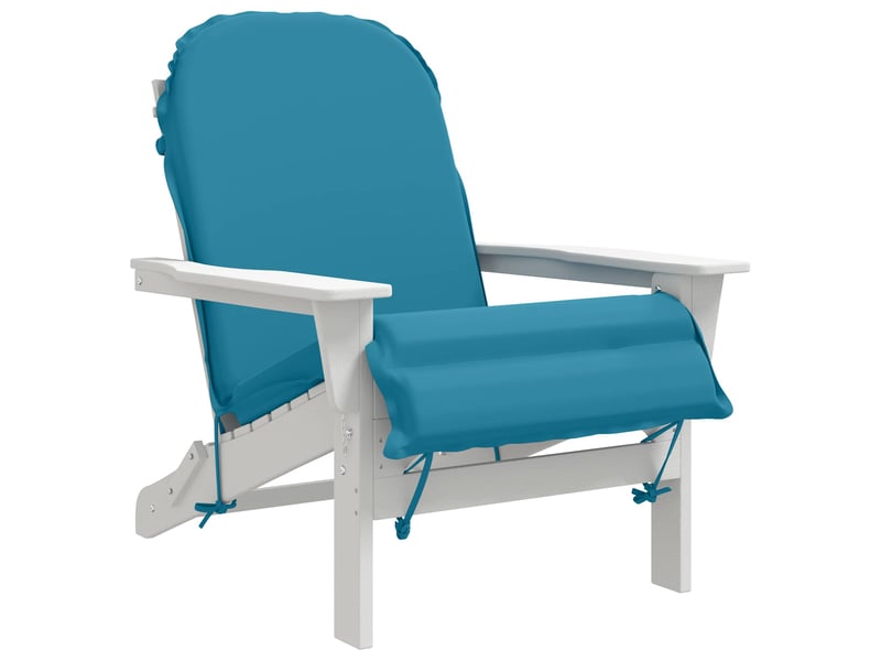  Coussin de transat ensoleillé, coussin pour bain de soleil gemert 100 % polyester bleu clair cf56026  - Conforama C