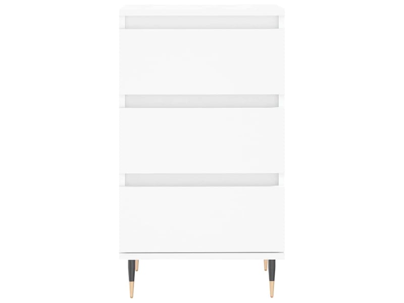  Buffet - bahut - meuble de rangement blanc 40x35x70 cm bois d’ingénierie  - Conforama E