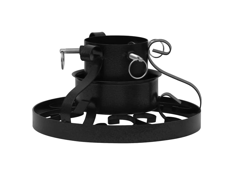  Support de sapin de noël noir 29x29x15,5 cm cf61979  - Conforama D