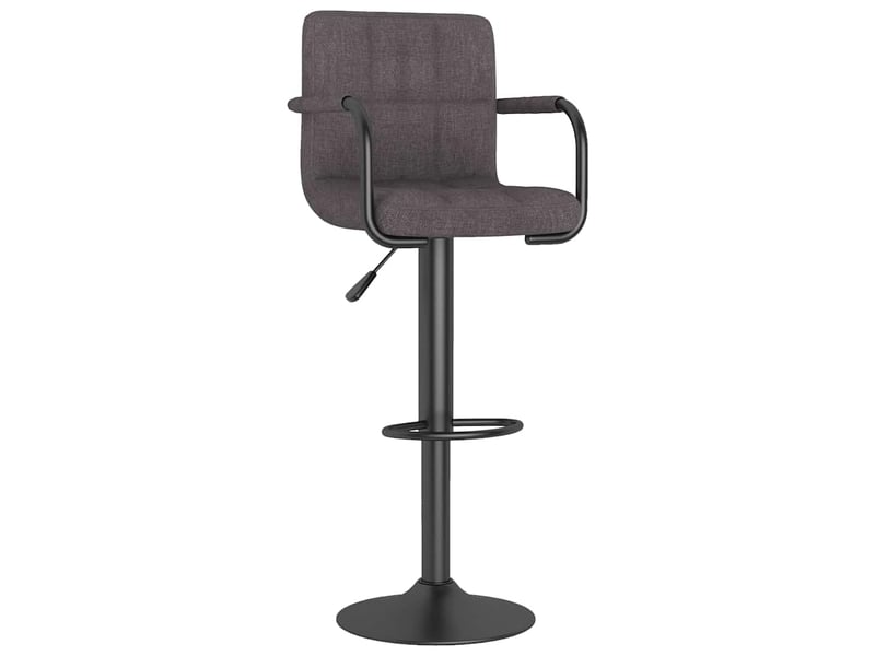 Lot de 2 tabouret de bar, chaise de bar taupe tissu shl98638  - Conforama C