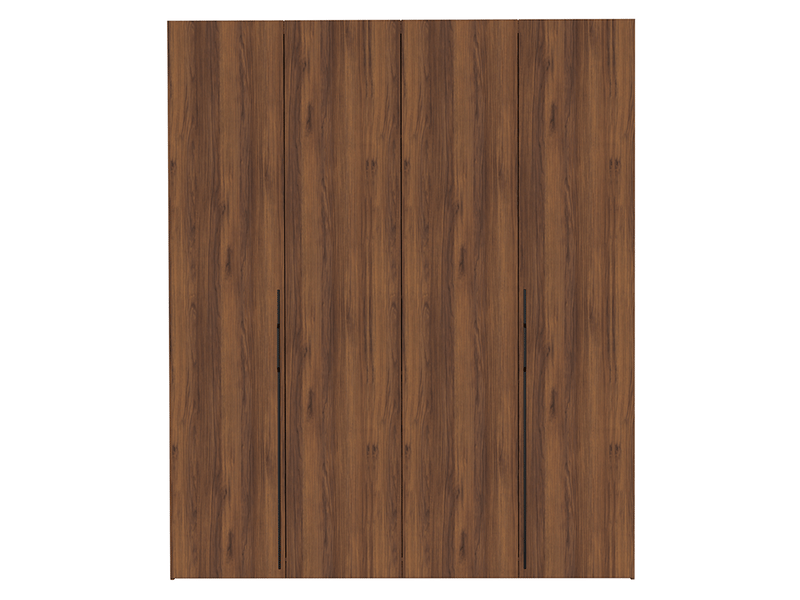  Selsey bari - armoire - 200 cm - noyer warmia Bari - Conforama A