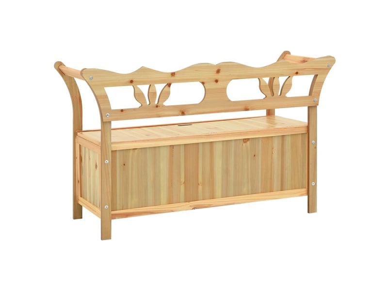  Banc d'entrée, banc d'intérieur 107x45x75,5 cm bois de sapin solide  - Conforama E