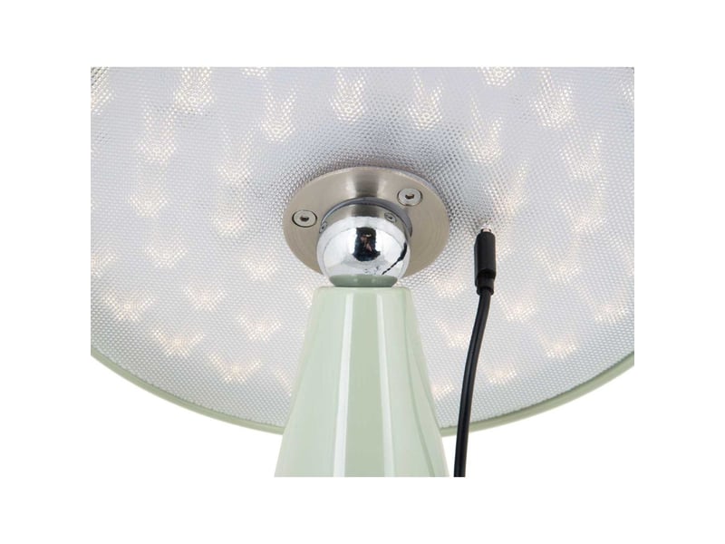  Lampe à poser led phoebe vert jade  - Conforama D