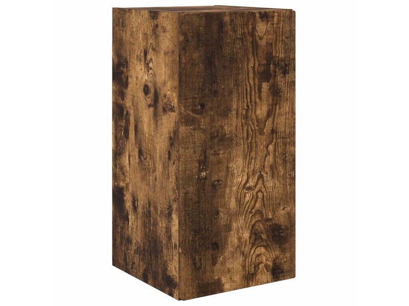  Ensemble de meuble tv - banc tv - meuble de rangement mural 4 pcs chêne fumé bois d'ingénierie  - Conforama E
