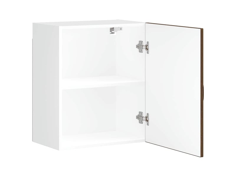  Meuble de rangement, armoire murale de cuisine lucca chêne marron bois ingénierie shl111  - Conforama D