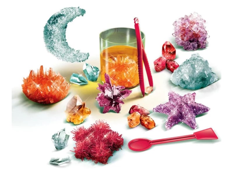  Coffret scientifique clementoni 50069 science  and  jeu - crée tes cristaux 8005125500697 - Conforama C