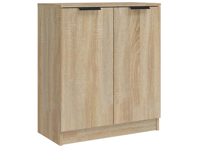  Buffets 2 pcs - bahut - meuble de rangement chêne sonoma 60x30x70 cm bois d'ingénierie  - Conforama C