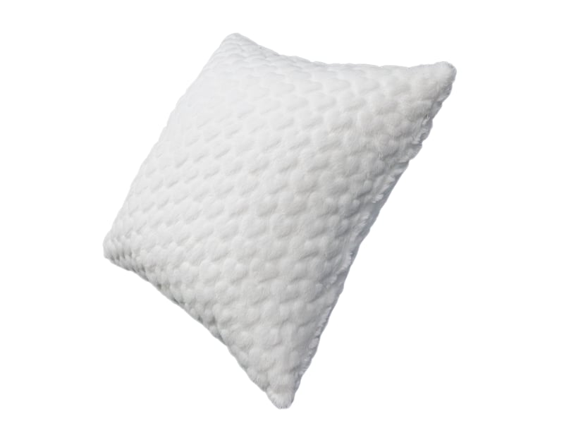 Coussin blanc 45 cm 45 cm ALMA - Conforama B