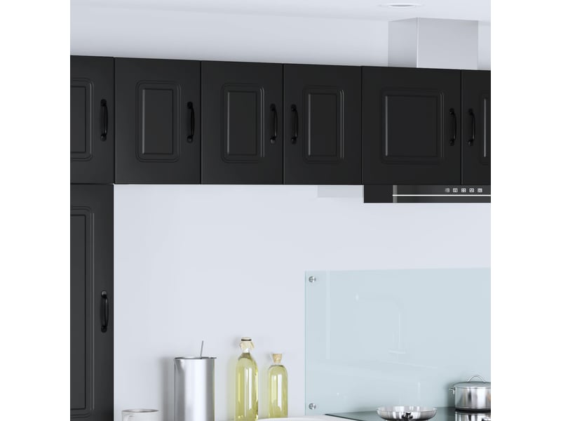  Meuble mural de cuisine | armoire de cuisine noir 30x31x40cm  - Conforama B