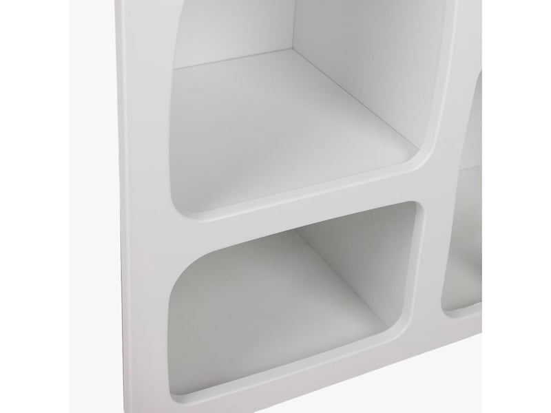  Console avec 6 niches blanc 120 cm  - Conforama E